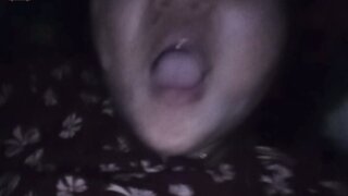 Indo milf flashing boobs