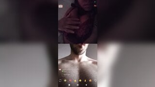 Brazilian girl flashing her breasts