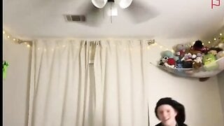 She lost a bet so now she got a flash
