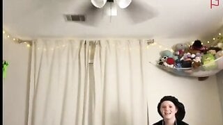 She lost a bet so now she got a flash
