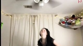 She lost a bet so now she got a flash