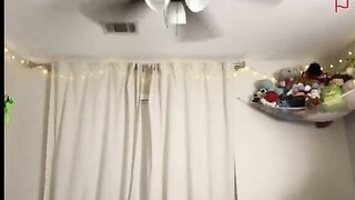 She lost a bet so now she got a flash