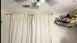 She lost a bet so now she got a flash