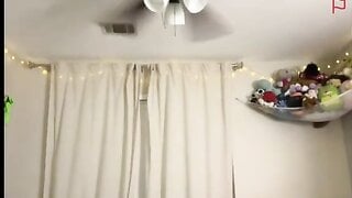 She lost a bet so now she got a flash