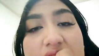 Ome tv with face mexian girl show her big tits