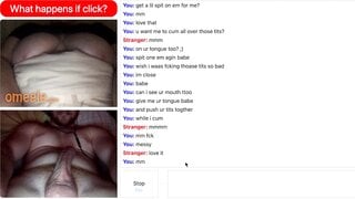 Omegle Fat Tits Vs Cumshot