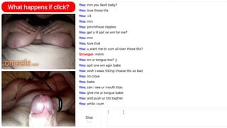 Omegle Fat Tits Vs Cumshot