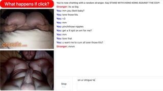 Omegle Fat Tits Vs Cumshot