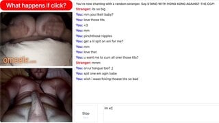 Omegle Fat Tits Vs Cumshot