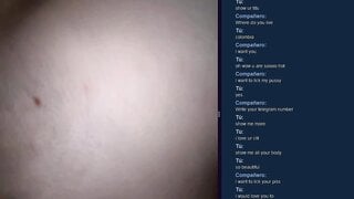 Omchater Flingster Central Asian Girl Masturbates