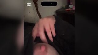 Girl Shows Her Big Errect Nipple