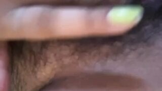 Horny Indian chubby made orgasm