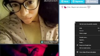 Chilean whore teasing and showing face