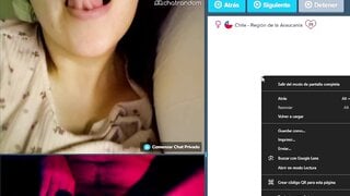 Chilean whore teasing and showing face