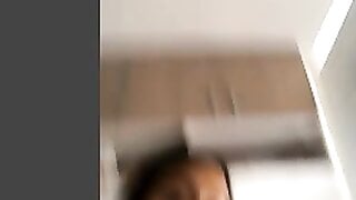 TheOmegleAnswer Sexy colombian shows her small tits