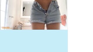 Omchater Omegle Hot Girl Teasing (2019)
