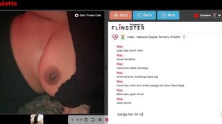 DirtyRoulette horny Indian desi slut hungry for bbc
