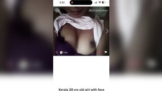 kerala 20 year old girl show boobs