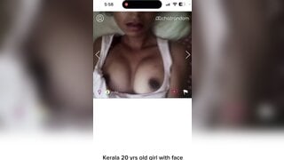 kerala 20 year old girl show boobs