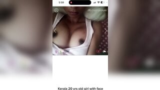 kerala 20 year old girl show boobs