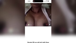 kerala 20 year old girl show boobs