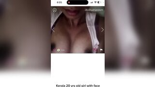 kerala 20 year old girl show boobs