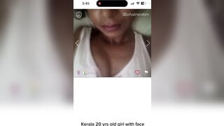 kerala 20 year old girl show boobs