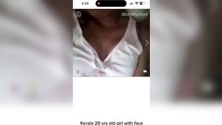 kerala 20 year old girl show boobs
