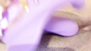Milf shows her pierced nipples and masturbates with a vibrator 02-11-2022