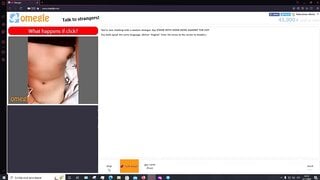 Woman shows her small tits and moans on Omegle 02-11-2022