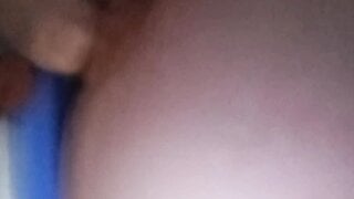 The same Costa Rican girl flashes her big tits twice on different days.