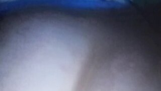 The same Costa Rican girl flashes her big tits twice on different days.