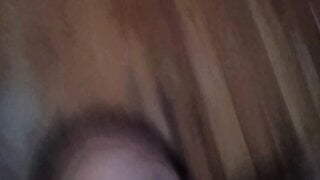 The same Costa Rican girl flashes her big tits twice on different days.