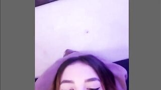 Hot American chick wanted me to cum for her on Omegle