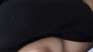 Hot Indonesian girl show me her good tits on ometv