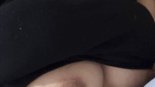 Hot Indonesian girl show me her good tits on ometv