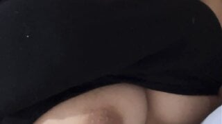 Hot Indonesian girl show me her good tits on ometv