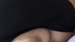 Hot Indonesian girl show me her good tits on ometv
