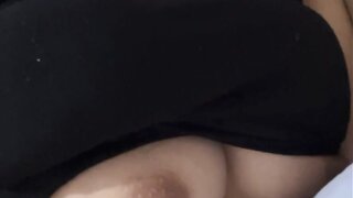 Hot Indonesian girl show me her good tits on ometv