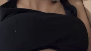 Hot Indonesian girl show me her good tits on ometv