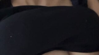 Hot Indonesian girl show me her good tits on ometv