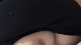 Hot Indonesian girl show me her good tits on ometv