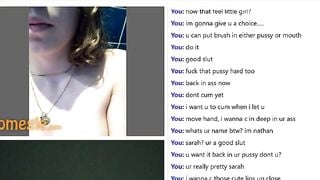 21yo Euro Slut Degrades Herself On Omegle