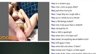 21yo Euro Slut Degrades Herself On Omegle
