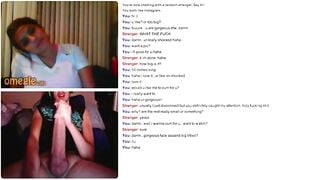 Omegle Girl Shocked By My Big Cock