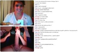 Omegle Girl Shocked By My Big Cock