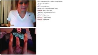 Omegle Girl Shocked By My Big Cock