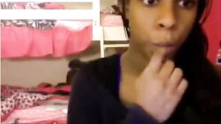 Ebony Omegle Hottie