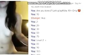 Omegle Asian Teen Play The Game