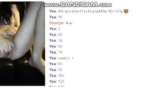 Omegle Asian Teen Play The Game